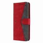 For Motorola Moto G15 Nail Skin Feel Stitching Calf Texture Leather Phone Case(Red) - 2