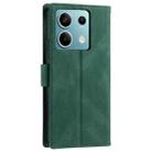 For Motorola Edge 60 Fusion Nail Skin Feel Stitching Calf Texture Leather Phone Case(Green) - 3