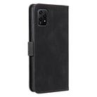 For Honor 200 Lite Nail Skin Feel Stitching Calf Texture Leather Phone Case(Black) - 3