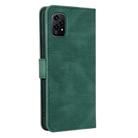 For Honor 200 Lite Nail Skin Feel Stitching Calf Texture Leather Phone Case(Green) - 3