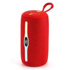 T&G TG675 Music Pulse Wireless Bluetooth Speaker with LED Light(Red) - 1