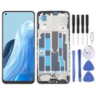 For OPPO Find X5 Lite OLED LCD Screen Digitizer Full Assembly with Frame - 1