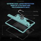 For Samsung Galaxy Z Fold6 5G Shockproof TPU + PC Phone Case with Protective Strap(Grey Green) - 3