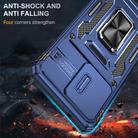 For Motorola Edge 40 Neo Armor PC + TPU Camera Shield Phone Case(Navy Blue) - 2