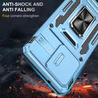 For Motorola Edge 40 Neo Armor PC + TPU Camera Shield Phone Case(Light Blue) - 2