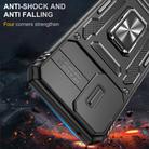 For Motorola Moto G Power 2024 Armor PC + TPU Camera Shield Phone Case(Black) - 2
