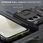 For Motorola Moto G Power 2024 Armor PC + TPU Camera Shield Phone Case(Black) - 3