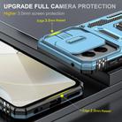 For Motorola Moto G Power 2024 Armor PC + TPU Camera Shield Phone Case(Light Blue) - 3