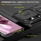 For OPPO Reno10 Global Armor PC + TPU Camera Shield Phone Case(Black) - 3