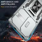 For OPPO Reno10 Global Armor PC + TPU Camera Shield Phone Case(Grey) - 2