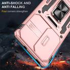 For OPPO Reno10 Global Armor PC + TPU Camera Shield Phone Case(Rose Gold) - 2