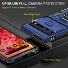 For Google Pixel 9/9 Pro Armor PC + TPU Camera Shield Phone Case(Navy Blue) - 3