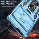 For Google Pixel 9/9 Pro Armor PC + TPU Camera Shield Phone Case(Light Blue) - 2