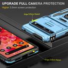 For Google Pixel 9/9 Pro Armor PC + TPU Camera Shield Phone Case(Light Blue) - 3