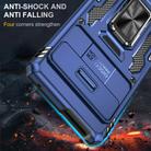 For Google Pixel 9 Pro XL 6.8 Armor PC + TPU Camera Shield Phone Case(Navy Blue) - 2