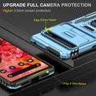 For Google Pixel 9 Pro XL 6.8 Armor PC + TPU Camera Shield Phone Case(Light Blue) - 3