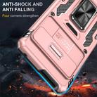 For Google Pixel 9 Pro XL 6.8 Armor PC + TPU Camera Shield Phone Case(Rose Gold) - 2