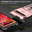 For Google Pixel 9 Pro XL 6.8 Armor PC + TPU Camera Shield Phone Case(Rose Gold) - 3