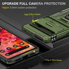 For Google Pixel 9 Pro XL 6.8 Armor PC + TPU Camera Shield Phone Case(Olive Green) - 3