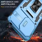 For Xiaomi Poco C65/Redmi 13C Armor PC + TPU Camera Shield Phone Case(Light Blue) - 2