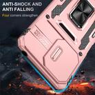 For Xiaomi Poco C65/Redmi 13C Armor PC + TPU Camera Shield Phone Case(Rose Gold) - 2
