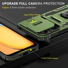 For Xiaomi Poco C65/Redmi 13C Armor PC + TPU Camera Shield Phone Case(Olive Green) - 3