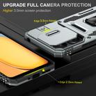 For Xiaomi Redmi 12 Armor PC + TPU Camera Shield Phone Case(Grey) - 3