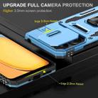 For Xiaomi Redmi Note 13 Pro 4G Armor PC + TPU Camera Shield Phone Case(Light Blue) - 3