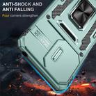 For Xiaomi Poco X6/Redmi Note 13 Pro 5G Armor PC + TPU Camera Shield Phone Case(Alpine Green) - 2