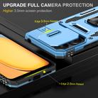 For Xiaomi Poco X6/Redmi Note 13 Pro 5G Armor PC + TPU Camera Shield Phone Case(Light Blue) - 3