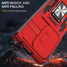 For Samsung Galaxy Z Fold6 5G Armor PC + TPU Camera Shield Phone Case(Red) - 2