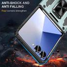 For Samsung Galaxy Z Flip7 5G Armor PC + TPU Camera Shield Phone Case(Alpine Green) - 2