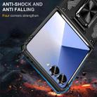 For Samsung Galaxy Z Flip7 5G Armor PC + TPU Camera Shield Phone Case(Black) - 2