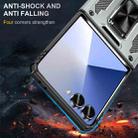 For Samsung Galaxy Z Flip7 5G Armor PC + TPU Camera Shield Phone Case(Grey) - 2