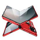 For Samsung Galaxy Z Fold7 5G Armor PC + TPU Camera Shield Phone Case(Red) - 2
