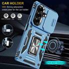 For Samsung Galaxy Z Fold7 5G Armor PC + TPU Camera Shield Phone Case(Light Blue) - 3