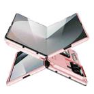 For Samsung Galaxy Z Fold7 5G Armor PC + TPU Camera Shield Phone Case(Rose Gold) - 2