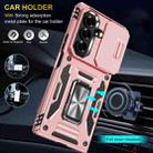 For Samsung Galaxy Z Fold7 5G Armor PC + TPU Camera Shield Phone Case(Rose Gold) - 3