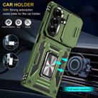 For Samsung Galaxy Z Fold7 5G Armor PC + TPU Camera Shield Phone Case(Olive Green) - 3