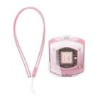 ROCK RAU0766 Bubble Transparent TWS Wireless Bluetooth Earphone with Lanyard(Pink) - 1