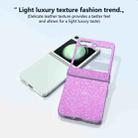 For Samsung Galaxy Z Flip5 Glitter Powder Diamond Paint Shockproof Phone Case(Dark Pink) - 2