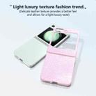 For Samsung Galaxy Z Flip5 Glitter Powder Diamond Paint Shockproof Phone Case(Glitter Pink) - 2