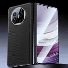 For Huawei Mate X5 Magnetic Carbon Fiber Ultra-thin Shockproof Phone Case(Black) - 1