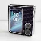For OPPO Find N2 Flip Kevlar Carbon Fiber Ultra-thin Shockproof Phone Case(Purple) - 3