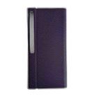 For Huawei Mate XS 2 Kevlar Carbon Fiber Ultra-thin Shockproof Phone Case(Purple) - 1