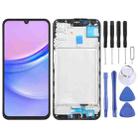 For Samsung Galaxy A15 4G SM-A155F 6.43inch OLED LCD Screen Digitizer Full Assembly with Frame - 1