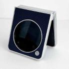 For ZTE nubia Flip Kevlar Carbon Fiber Ultra-thin Shockproof Phone Case(Black) - 3