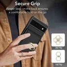 For Google Pixel 6a RFID Anti-theft Card Ring Holder Phone Case(Black) - 3