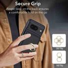 For Google Pixel 8 RFID Anti-theft Card Ring Holder Phone Case(Black) - 3