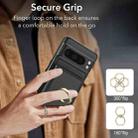 For Google Pixel 8 Pro RFID Anti-theft Card Ring Holder Phone Case(Black) - 3